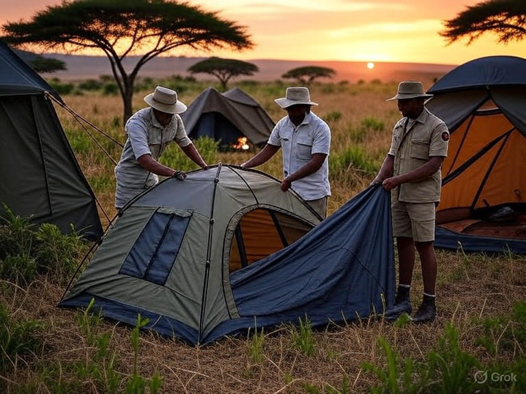 Staying Safe While Camping During a Safari